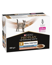 PURINA PRO PLAN VETERINARY DIETS umido gatto NF Renal Function St/Ox in busta con salmone da gr 85